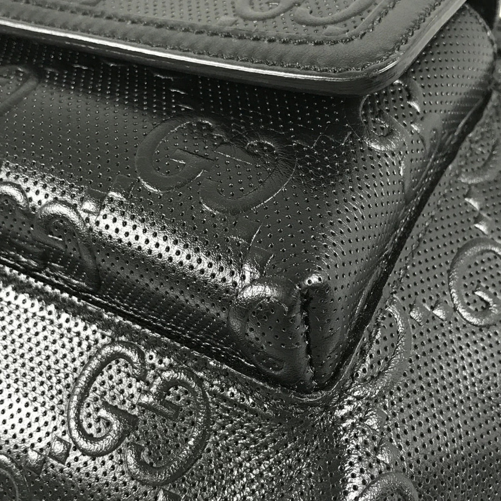 Gucci GG Embossed Belt Bag Leather Body - Picture 6 of 7